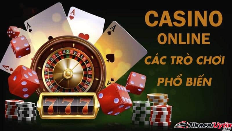 Các trò chơi casino online phổ biến hiện nay